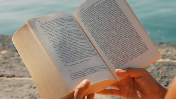 reading book
