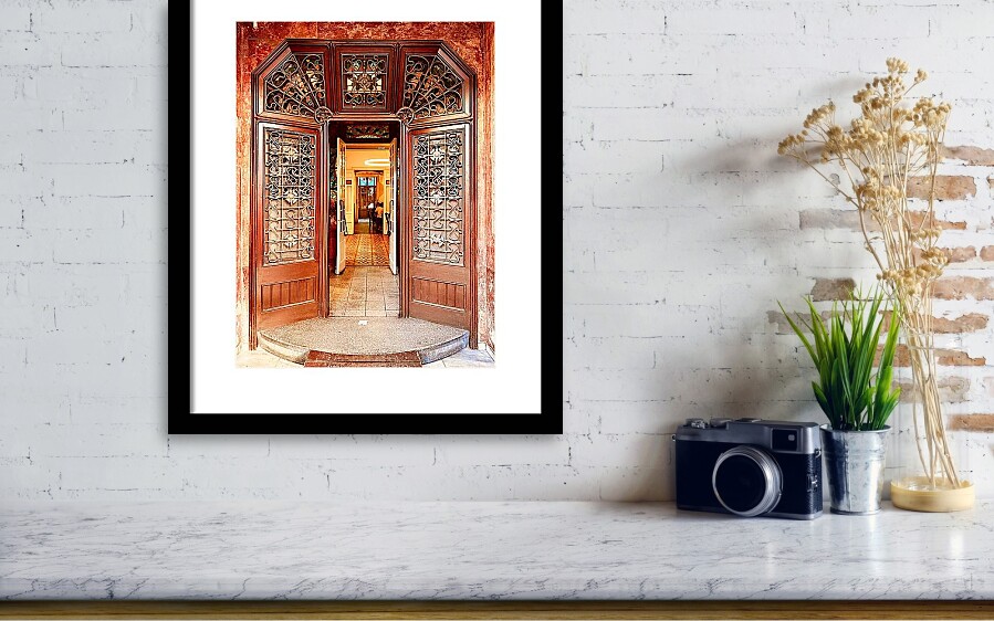 Can Gener or Can Raventos by Ubald Iranzo i Eiras in Vilanova i la Gelru Framed Print