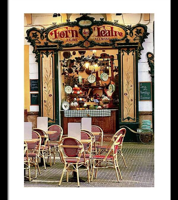 Forn des Teatre - Palma Modernist Bakery And Ensaimada Specialist Framed Print