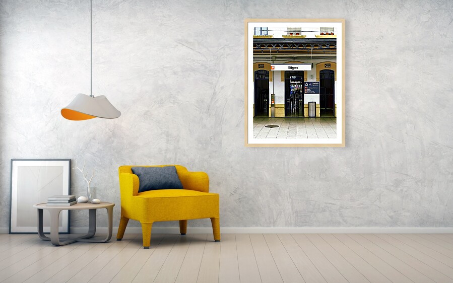 Gateway to Sitges: A Glimpse of the Station