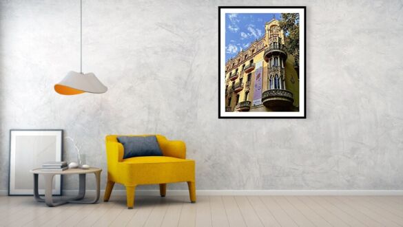 Gran Hotel - CaixaForum Palma - Modernisme Masterpiece by Lluis Domenech i Montaner Framed Print
