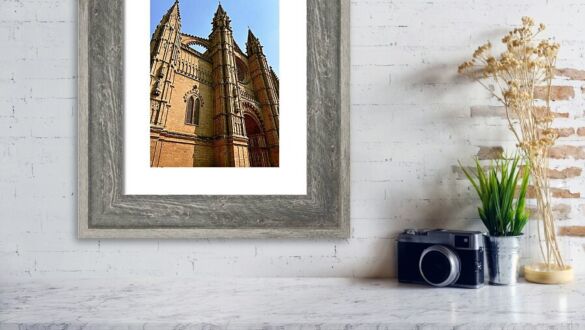 La Seu - Palma Cathedral, a Gothic Masterpiece with Antoni Gaudi's Influence Framed Print