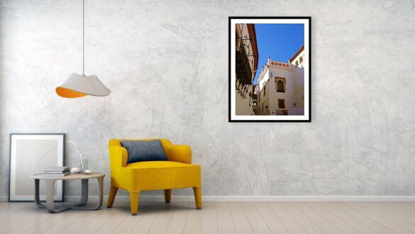 Sitges Spain Art Print Palau de Maricel Historic Noucentista Palace Architecture Framed Print