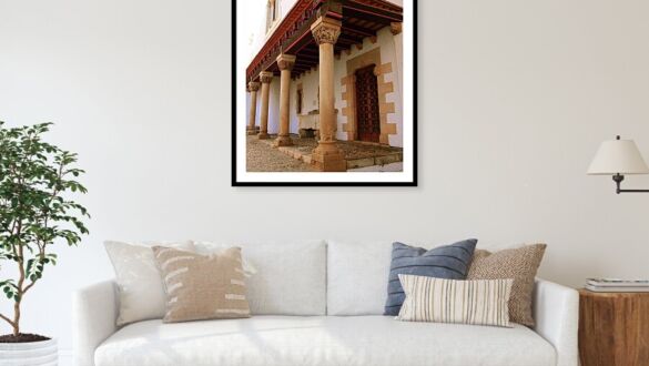 Sitges Spain Art Print Palau de Maricel Historic Palace Architecture Photography Print