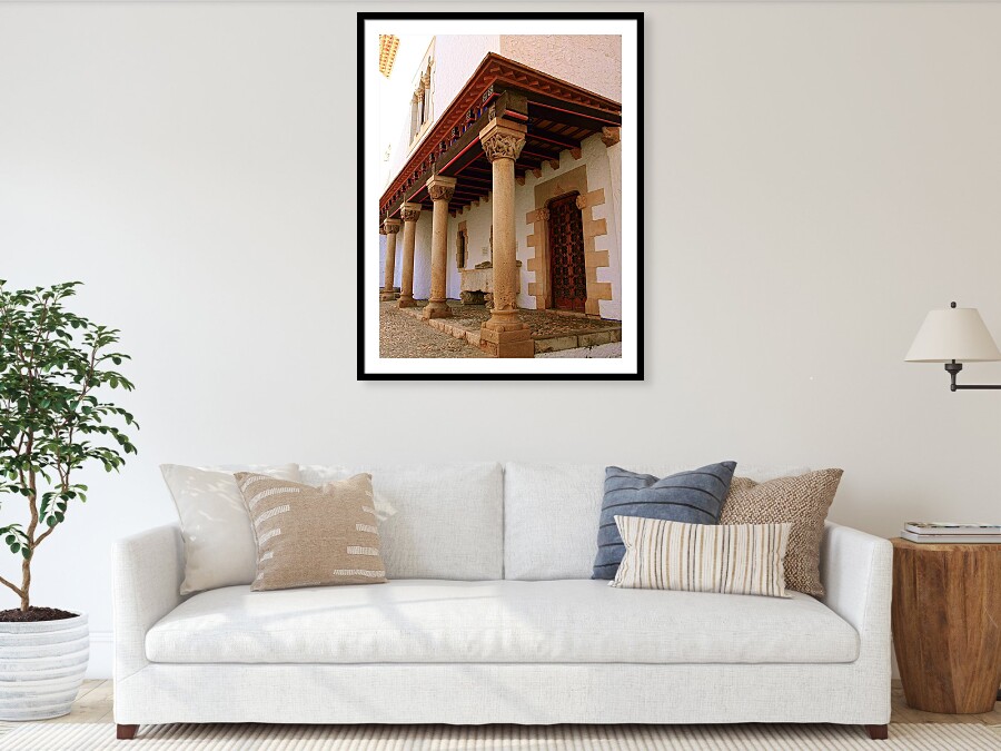 Sitges Spain Art Print Palau de Maricel Historic Palace Architecture Photography Print