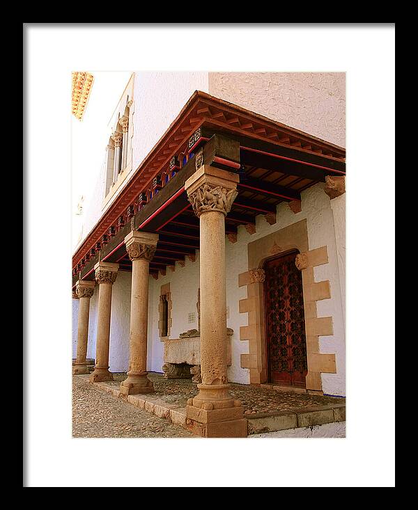 Sitges Spain Art Print Palau de Maricel Historic Palace Architecture Photography Print