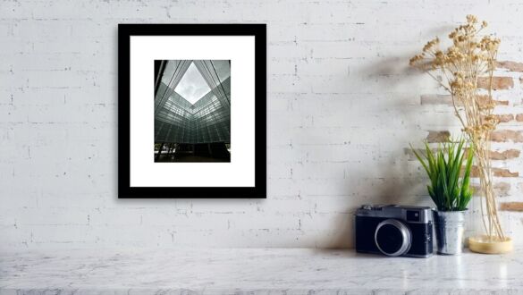 Barcelona LAuditori Modern Architecture Glass Triangle and Geometric Symmetery in Catalonia Spain