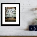 Barcelona LAuditori Modernist Atrium with Glass Ceiling in Catalonia Spain Fine Art Print